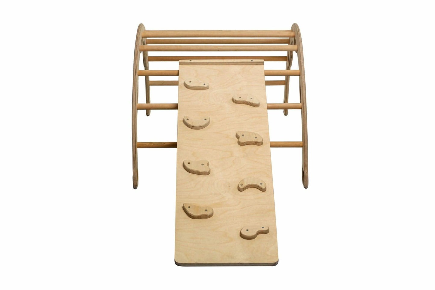 Climbing Arch / Rocker with 2 Ramps and Pillow / 4 Pieces Set