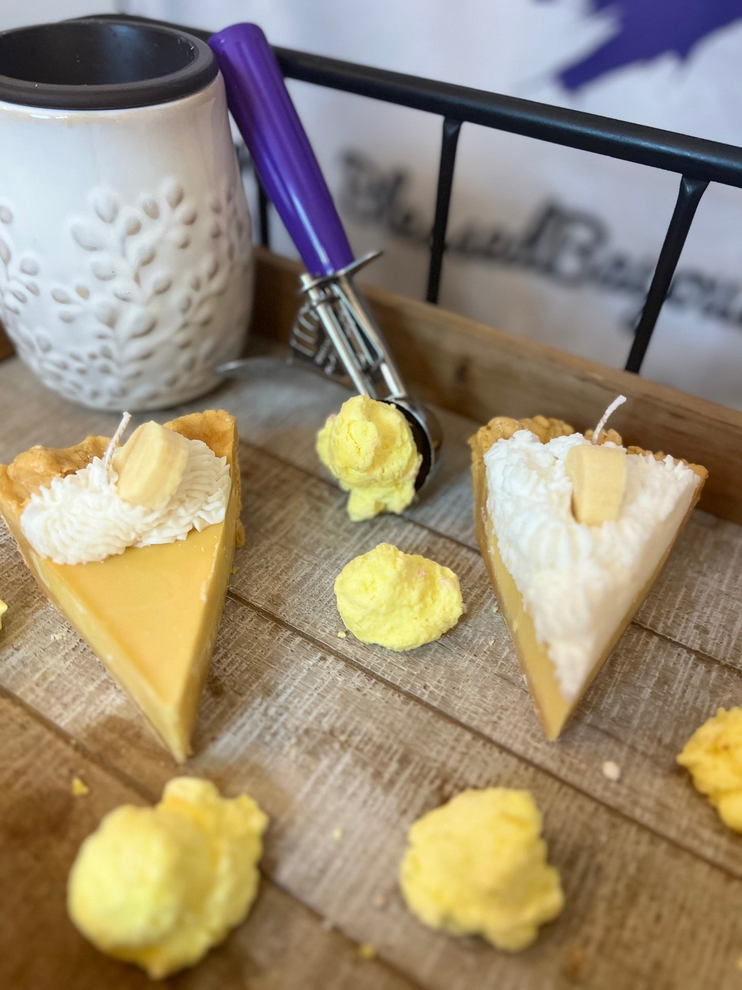 Pie Candle Slices