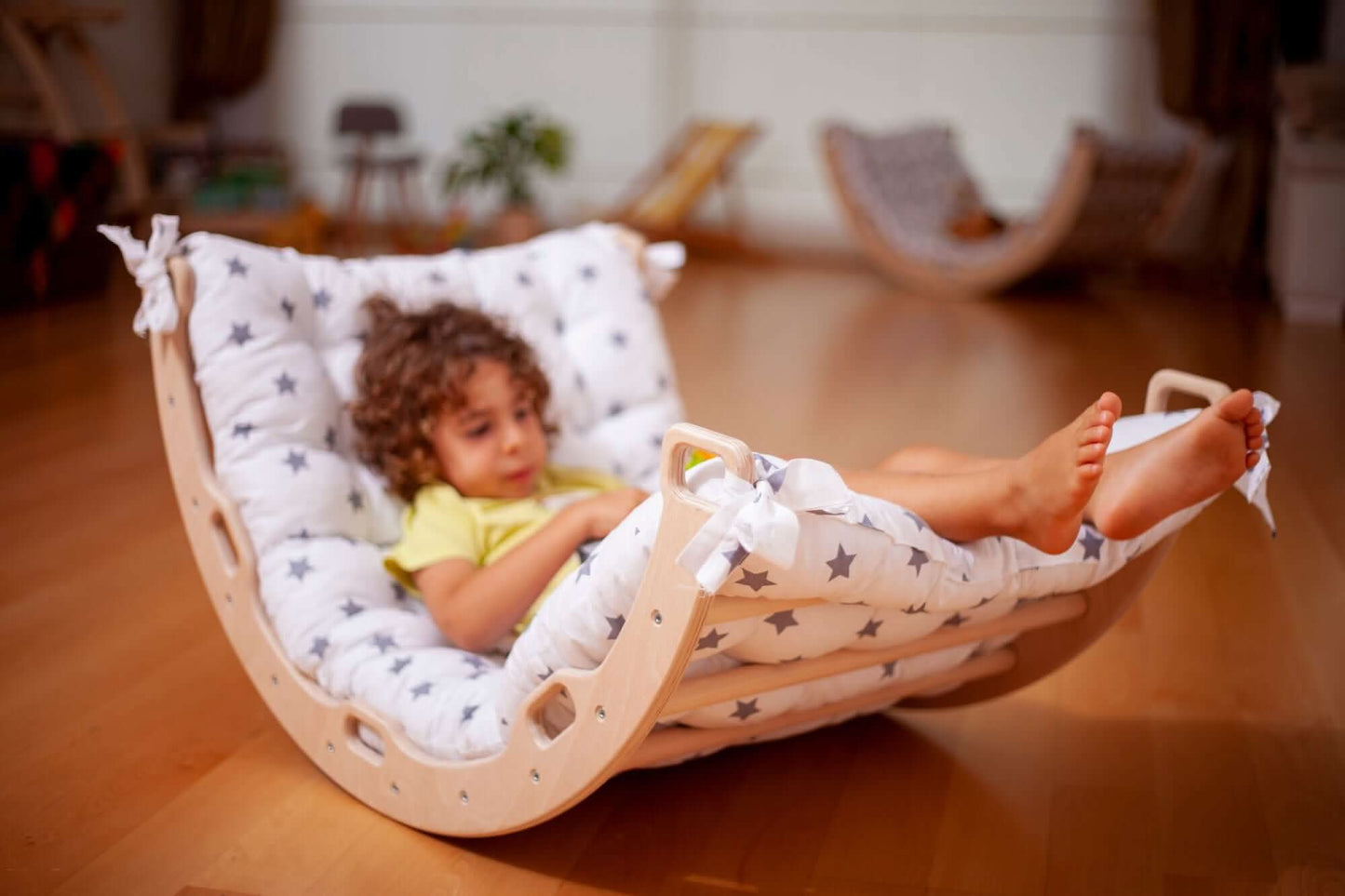 Climbing Arch/Rocker with Pillow & Ramp / Medium Size