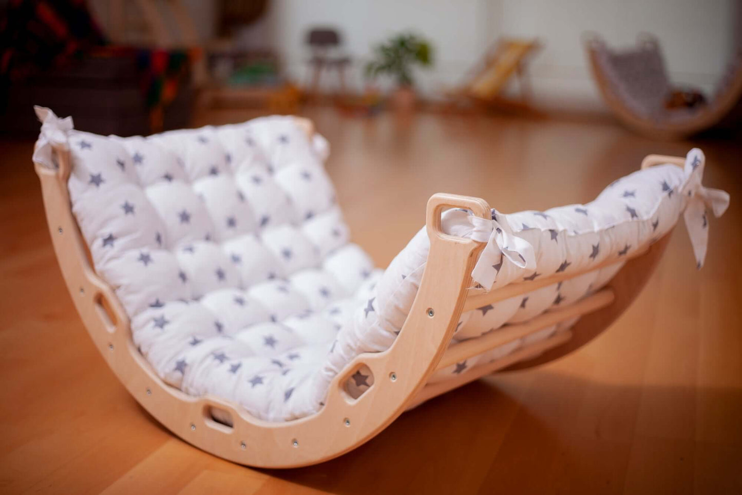 Climbing Arch/Rocker with Pillow & Ramp / Medium Size