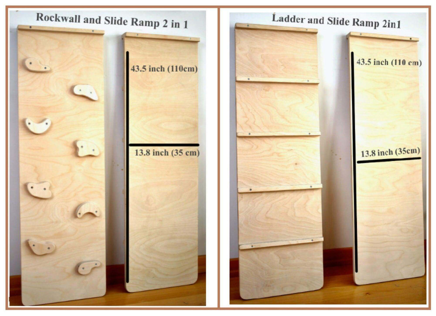 Montessori Climber Set: Arch, Rocker, Ramp, and Pillow