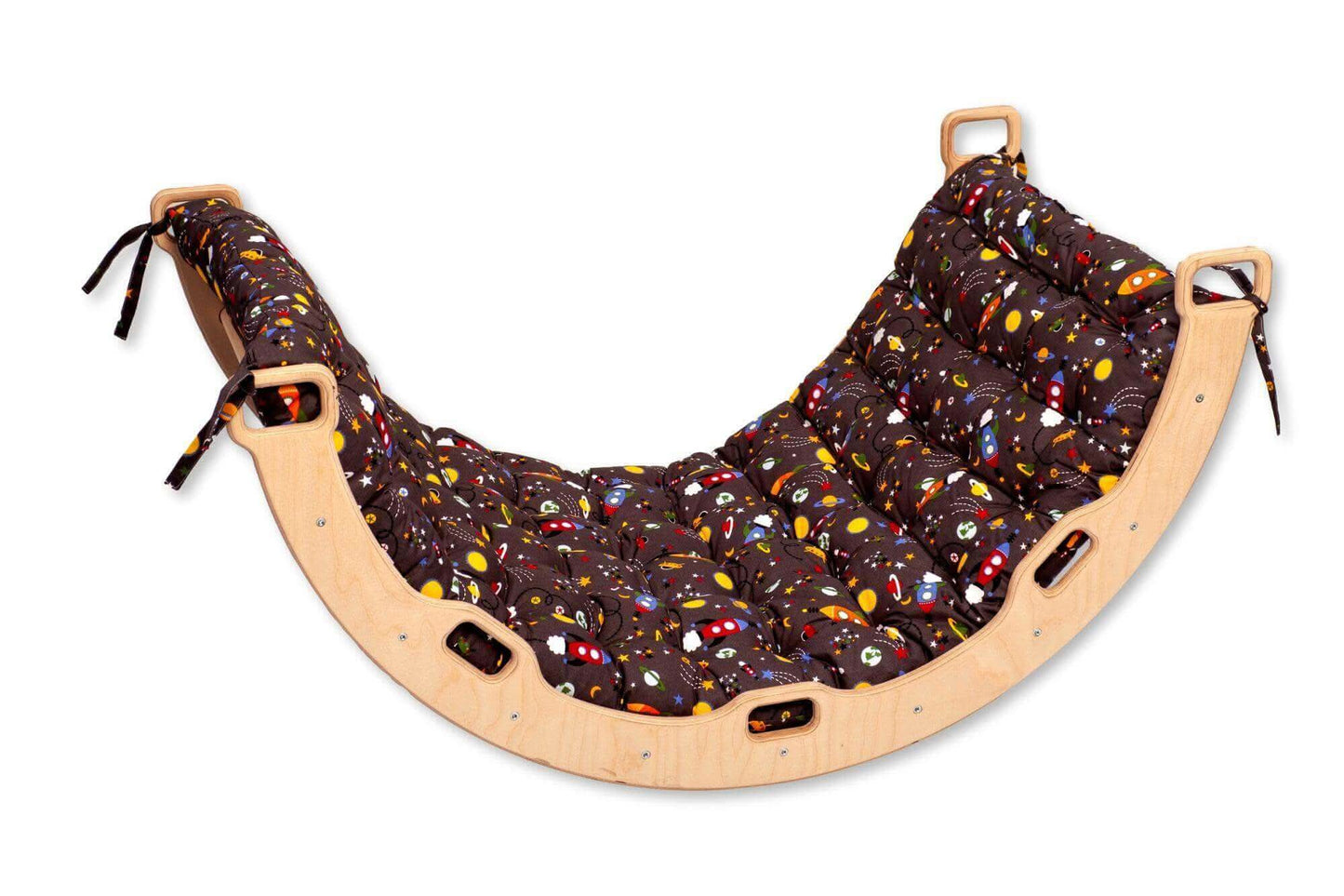 Climbing Arch / Rocker with Space Pattern Pillow